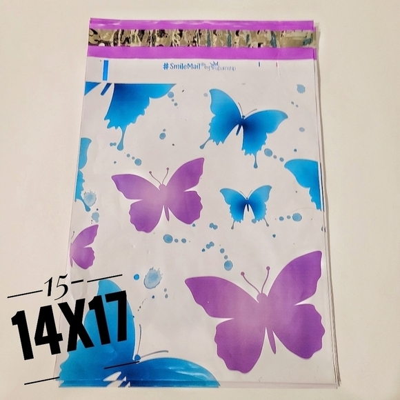 🦋 💜HOST PICK🦋BUTTERFLY POLY MAILER BUNDLE•30💜🦋 - Picture 2 of 7